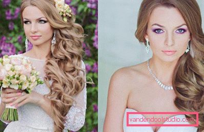 Acconciature da sposa per capelli lunghi - 250 foto reali