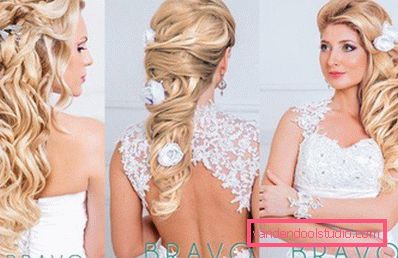 Acconciature da sposa per capelli lunghi - 250 foto reali