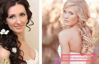 Acconciature da sposa per capelli lunghi - 250 foto reali