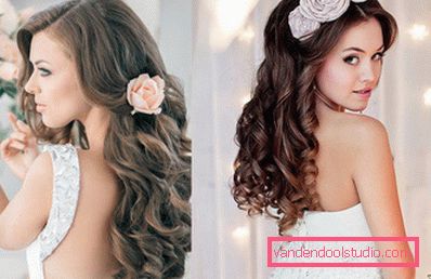 Acconciature da sposa per capelli lunghi - 250 foto reali