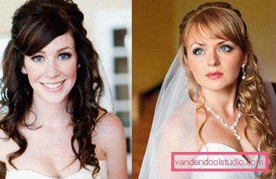 Acconciature da sposa per capelli lunghi - 250 foto reali