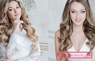 Acconciature da sposa per capelli lunghi - 250 foto reali