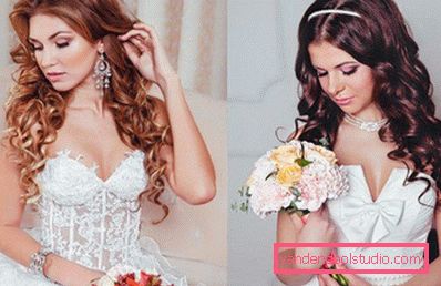 Acconciature da sposa per capelli lunghi - 250 foto reali