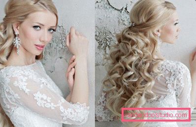 Acconciature da sposa per capelli lunghi - 250 foto reali