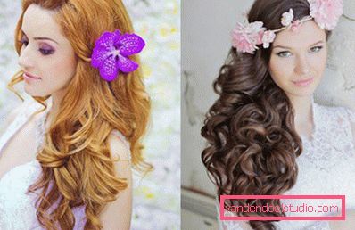 Acconciature da sposa per capelli lunghi - 250 foto reali