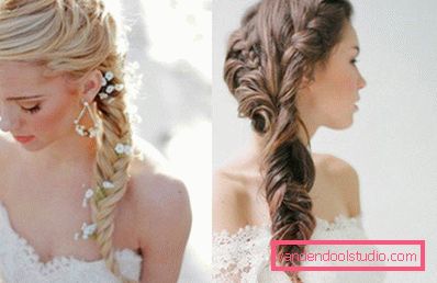 Acconciature da sposa per capelli lunghi - 250 foto reali