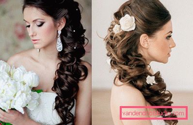 Acconciature da sposa per capelli lunghi - 250 foto reali
