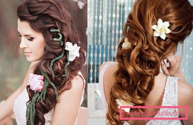 Acconciature da sposa per capelli lunghi - 250 foto reali