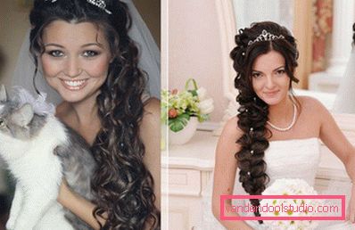 Acconciature da sposa per capelli lunghi - 250 foto reali