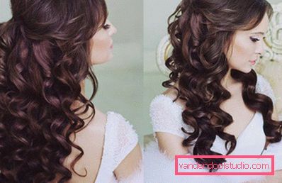 Acconciature da sposa per capelli lunghi - 250 foto reali