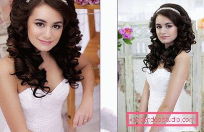 Acconciature da sposa per capelli lunghi - 250 foto reali