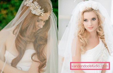 Acconciature da sposa per capelli lunghi - 250 foto reali