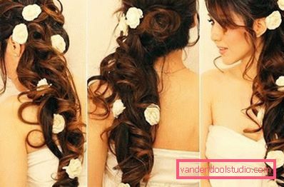 Acconciature da sposa per capelli lunghi - 250 foto reali