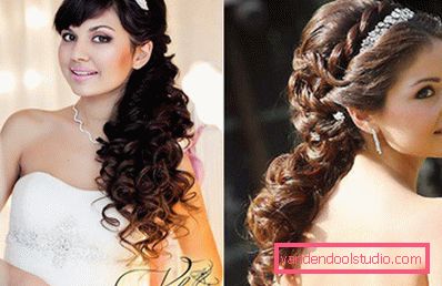 Acconciature da sposa per capelli lunghi - 250 foto reali