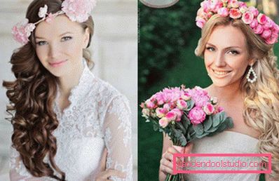 Acconciature da sposa per capelli lunghi - 250 foto reali