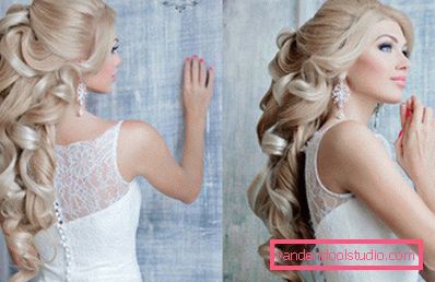 Acconciature da sposa per capelli lunghi - 250 foto reali