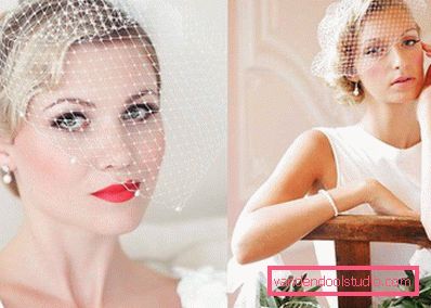 Acconciature da sposa per capelli corti - 100 bellissime foto
