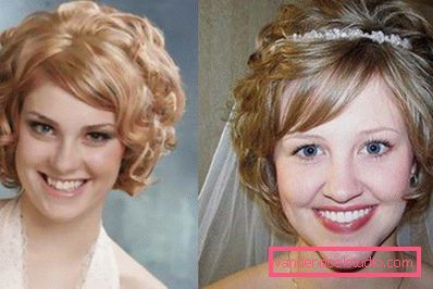 Acconciature da sposa per capelli corti - 100 bellissime foto