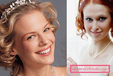 Acconciature da sposa per capelli corti - 100 bellissime foto