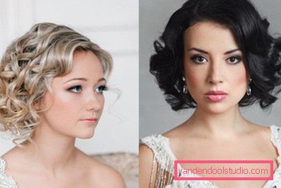 Acconciature da sposa per capelli corti - 100 bellissime foto