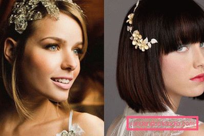 Acconciature da sposa per capelli corti - 100 bellissime foto