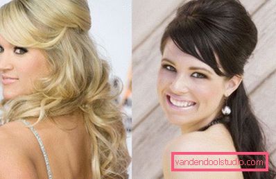 Acconciature da sposa con frangia