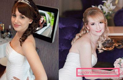 Acconciature da sposa con frangia