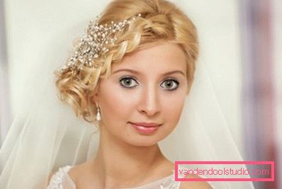 Sposa con occhi verde chiaro Sposa con occhi verde chiaro
