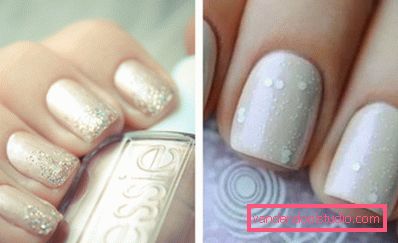 disegno nudo per la sposa manicure per la sposa