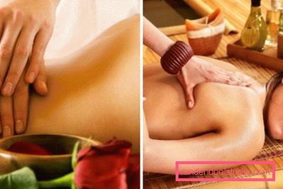 massaggiare la schiena e il collo