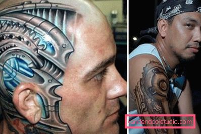 Tatuaggi cyberpunk per ragazzi