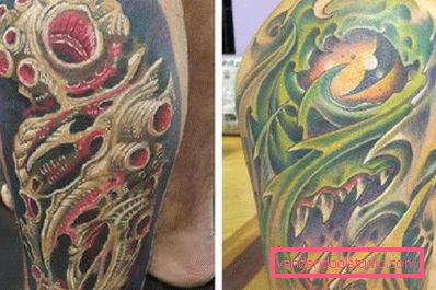Immagini multicolori sul corpo Immagini multicolori sul corpo