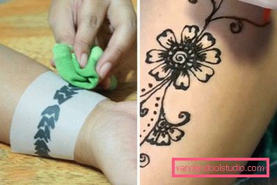 il processo di creazione di un tatuaggio temporaneo il processo di creazione di un tatuaggio temporaneo