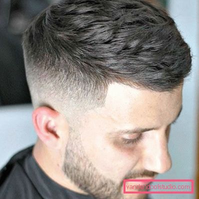 Tagliare il taglio di capelli - Tagliare l'acconciatura Tecnica di taglio di capelli maschile Ritaglia e Coltura francese