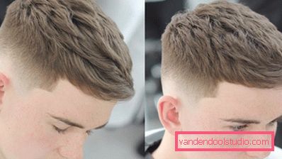 Tecnica di taglio di capelli maschile Ritaglia e Coltura francese