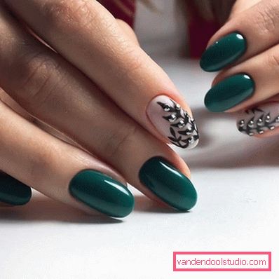 Incredibile manicure scura 2019-2020 per donne vere