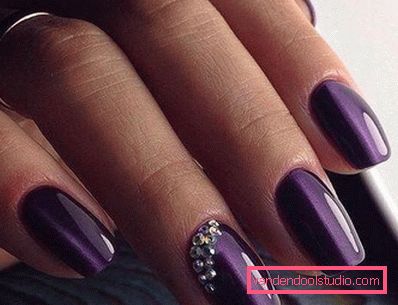Incredibile manicure scura 2019-2020 per donne vere