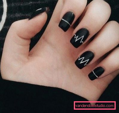 Incredibile manicure scura 2019-2020 per donne vere