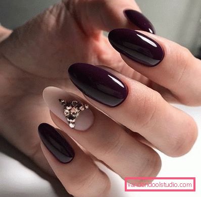 Incredibile manicure scura 2019-2020 per donne vere
