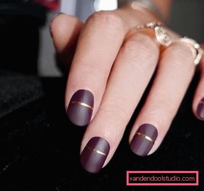 Incredibile manicure scura 2019-2020 per donne vere