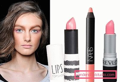 tre tonalità di rossetto tre tonalità di rossetto