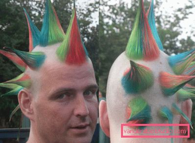 Acconciature divertenti Top capelli divertenti per gli uomini