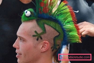 Acconciature divertenti Top capelli divertenti per gli uomini