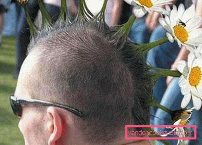 Acconciature divertenti Top capelli divertenti per gli uomini