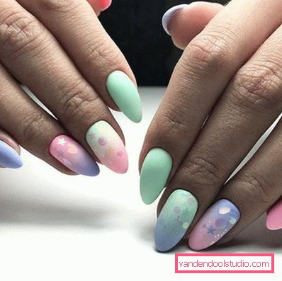 Manicure supernovae primavera-estate 2019-2020 - le tendenze della moda del design stagionale delle unghie