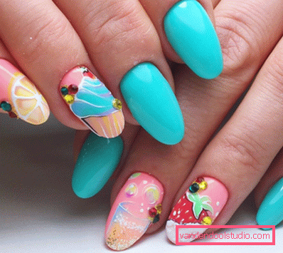 Manicure supernovae primavera-estate 2019-2020 - le tendenze della moda del design stagionale delle unghie