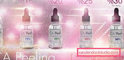 10, 15, 20, 25, 30% di soluzioni acide 10, 15, 20, 25, 30% di soluzioni acide