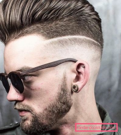 Tagli di capelli da uomo con frangetta e tempie corte (lati) Opzioni per tagli di capelli maschili con frangia e stile