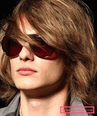 Tagli di capelli da uomo con frangia - lunghi obliqui Opzioni per tagli di capelli maschili con frangia e stile