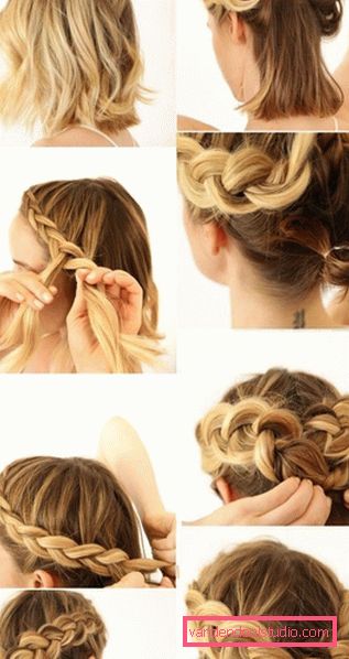 Opzioni di tessitura a treccia per capelli corti